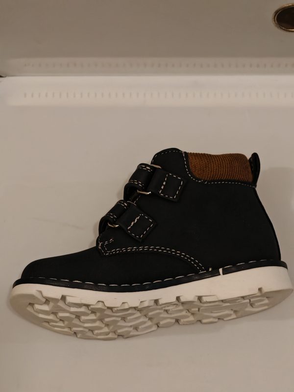 Ankle Boot Flok Bleu Marron