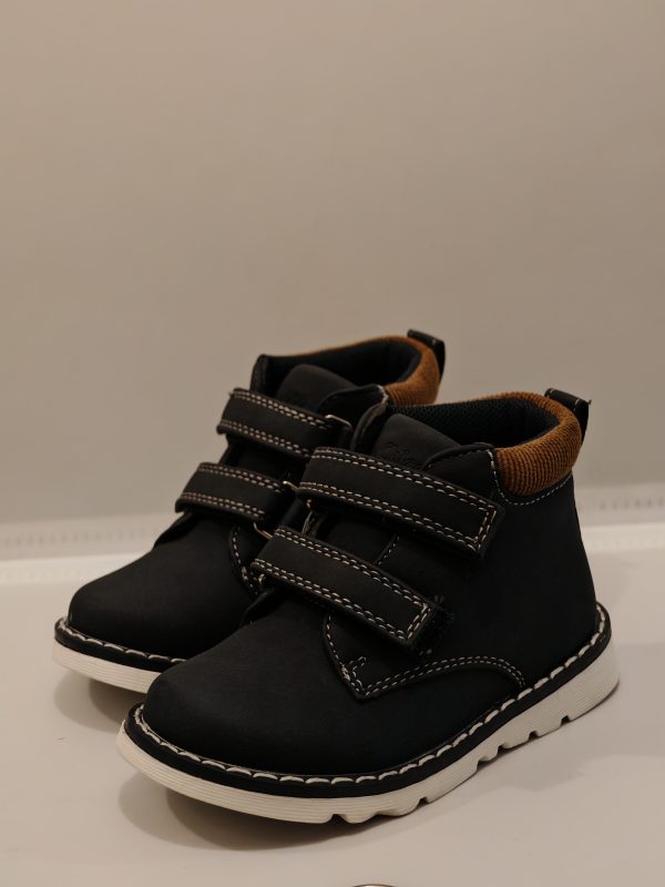 Ankle Boot Flok Bleu Marron