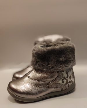 Bottine bébé fille argenté| Ankle Boot Gitty