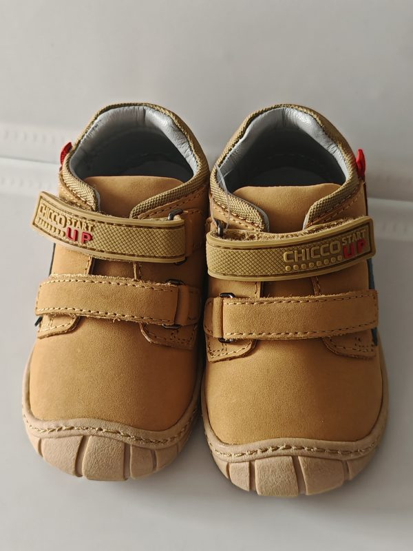 chaussures premiers pas camel