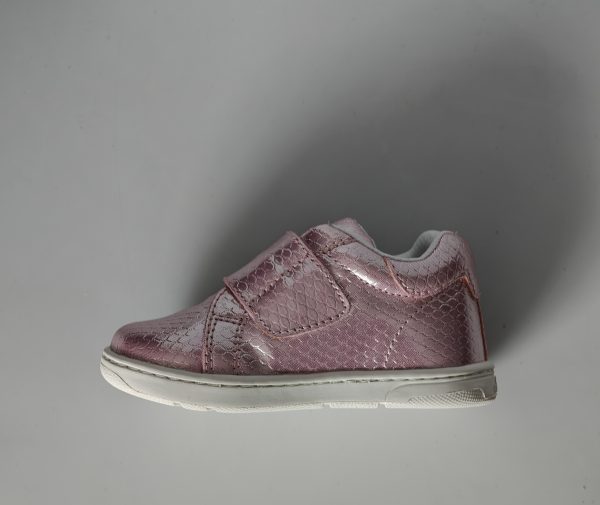 Chaussures Bébé Rose Pailletées "Petite Fleur"