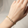 bracelet-trefles-strass Bracelet trèfles transparents