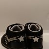 Chaussures montantes noires arriere